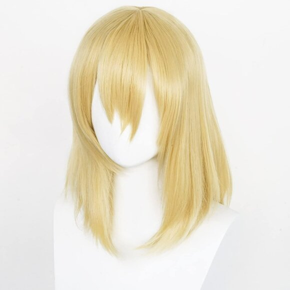 Short Blonde Wig for Howl Wig for Howl's Moving Castle Cosplay Wig - Picture 5 of 6